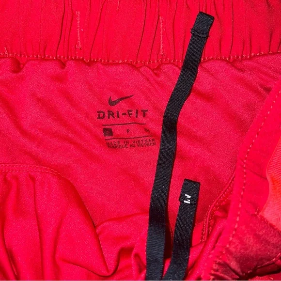 Nike Women's Red Athletic Shorts - Picture 3 of 3